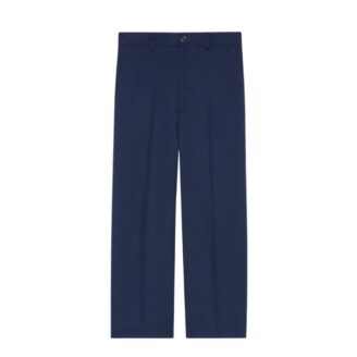 Gucci Fluid Drill Cropped Pants