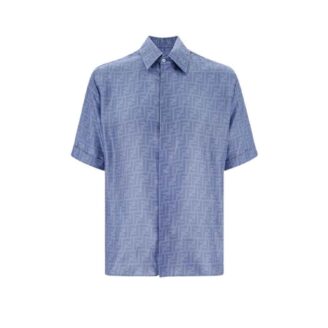 Fendi FF Motif Silk Shirt