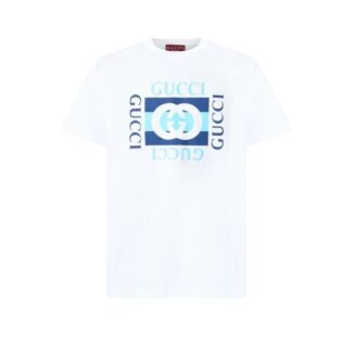 Gucci Interlocking G Block Logo T-Shirt