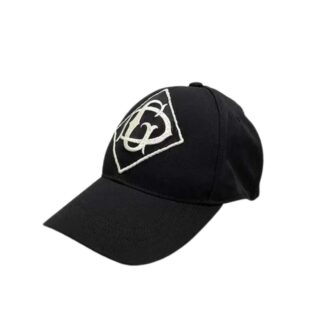 Dolce & Gabbana Logo Diamond Patch Baseball Cap