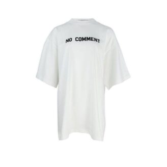 Balenciaga "No Comment" Oversized T-Shirt
