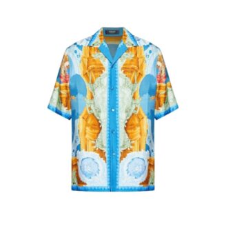 Versace Barocco Affresco Silk Shirt