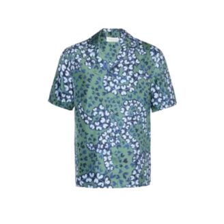 Lanvin Leaf Print Shirt