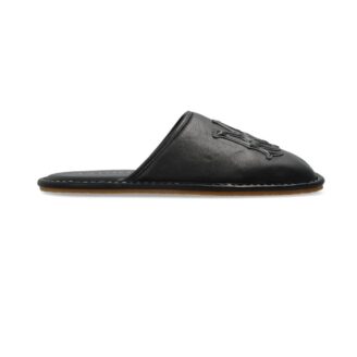 AMIRI MA Monogram Leather Slipper Mules