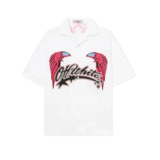 Off-White Double Eagle Poplin Bowling Shirt