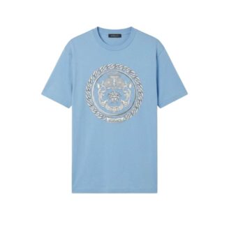 Versace Medusa Coin Print Cotton T-Shirt