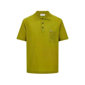 Ferragamo Gancini-Jacquard Polo Shirt