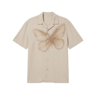 Emporio Armani Butterfly Graphic Short-Sleeve Shirt