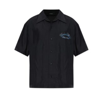 AMIRI Chateau Silk Short-Sleeve Shirt