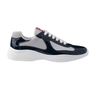 Prada Leather and Technical Fabric America's Cup Sneakers