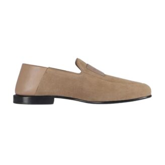 Givenchy Label Suede Foldable Loafers